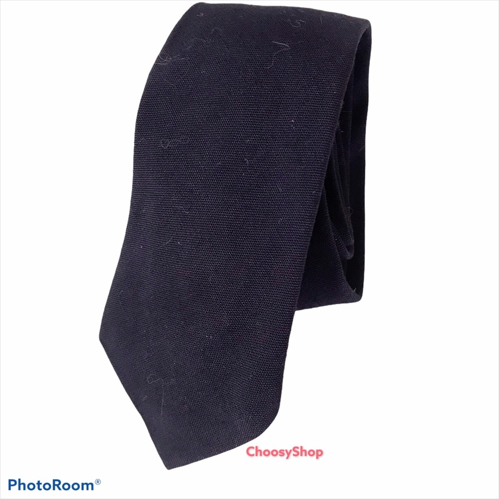 Skinny Tie Wembley Navy  2.5”Wide